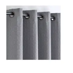 GENERICO - Cortinas Hogar Telas Brocato 2 Panos 140x220 Cm