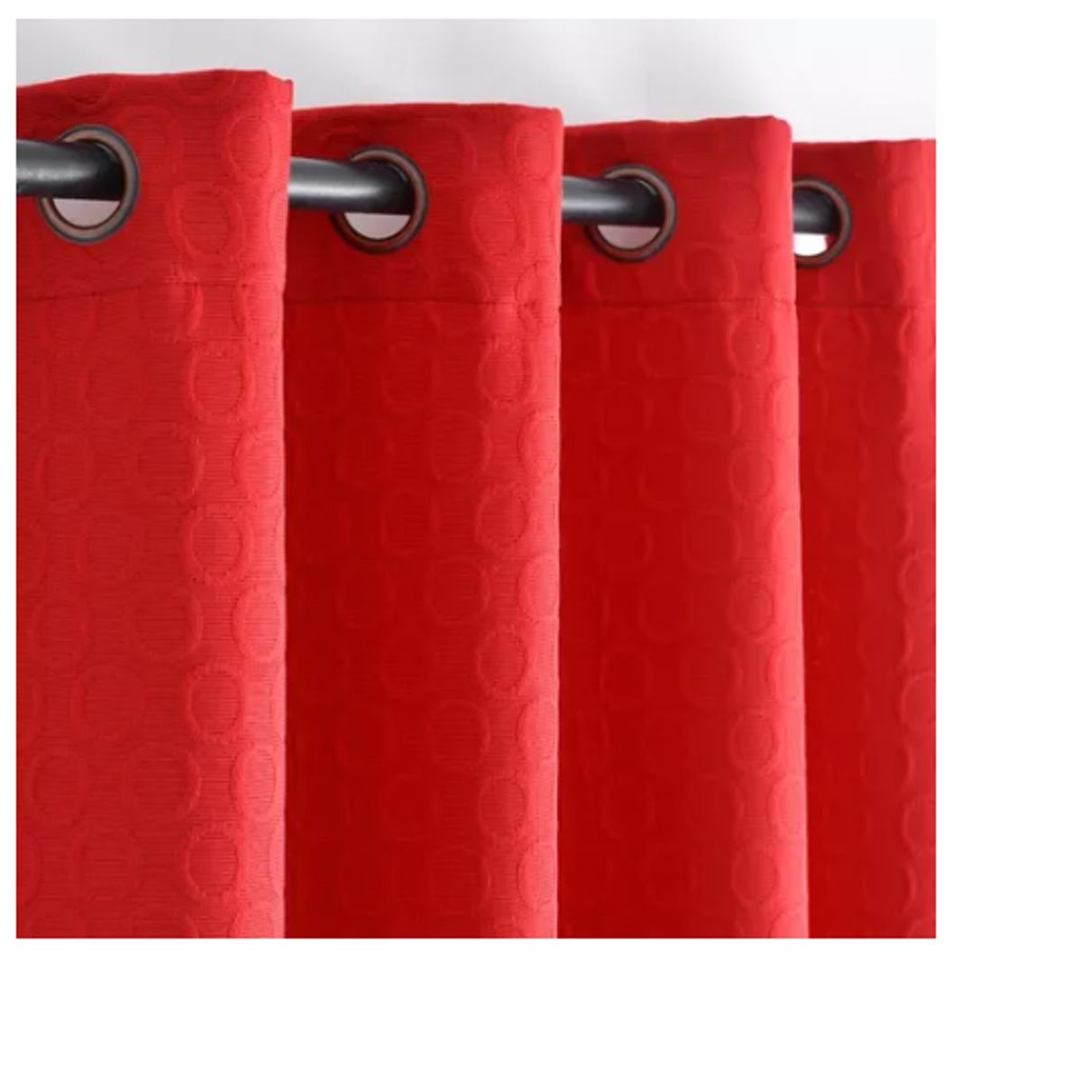 GENERICO - Cortinas Hogar Telas Brocato 2 Panos 140x220 Cm