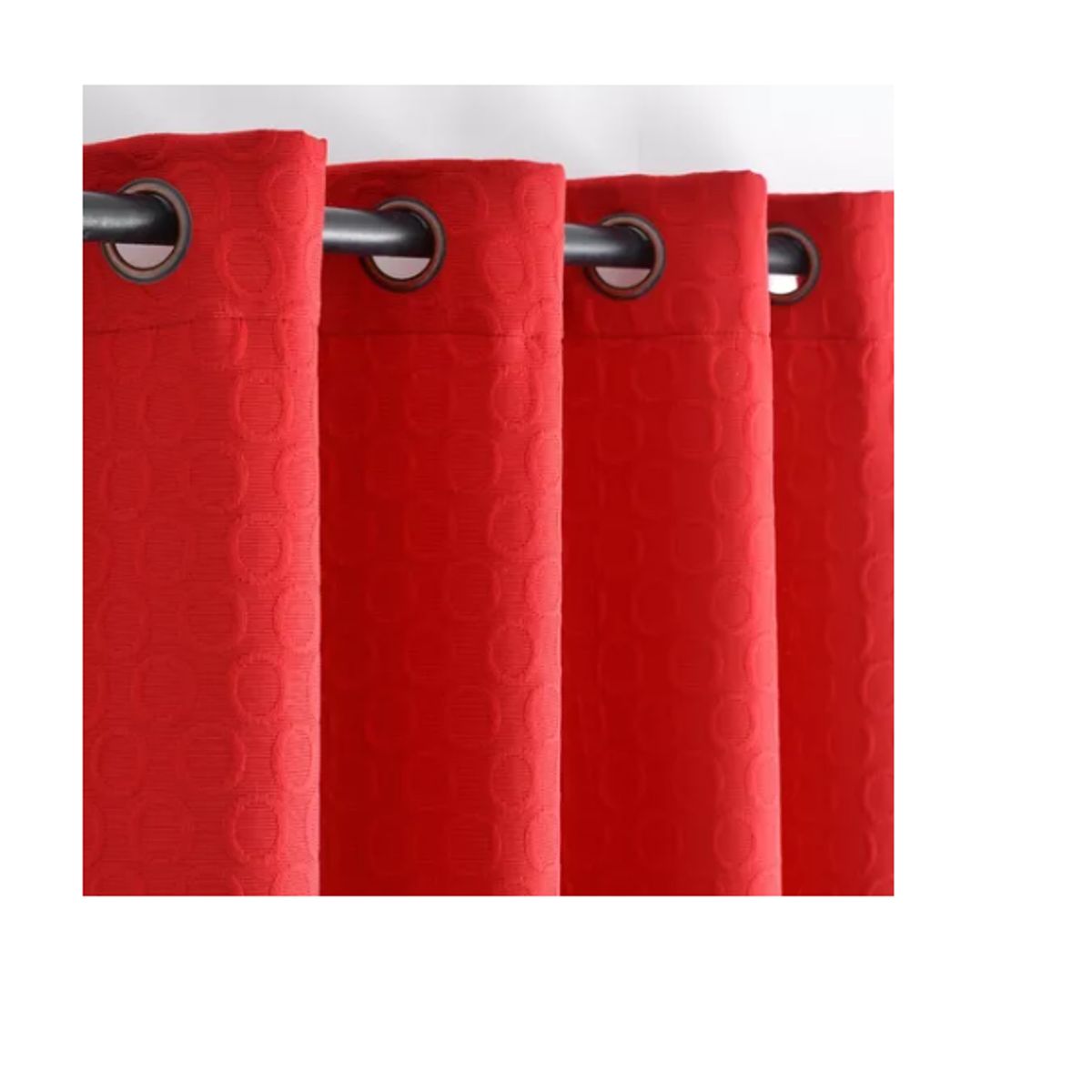 GENERICO - Cortinas Hogar Telas Brocato 2 Panos 140x220 Cm