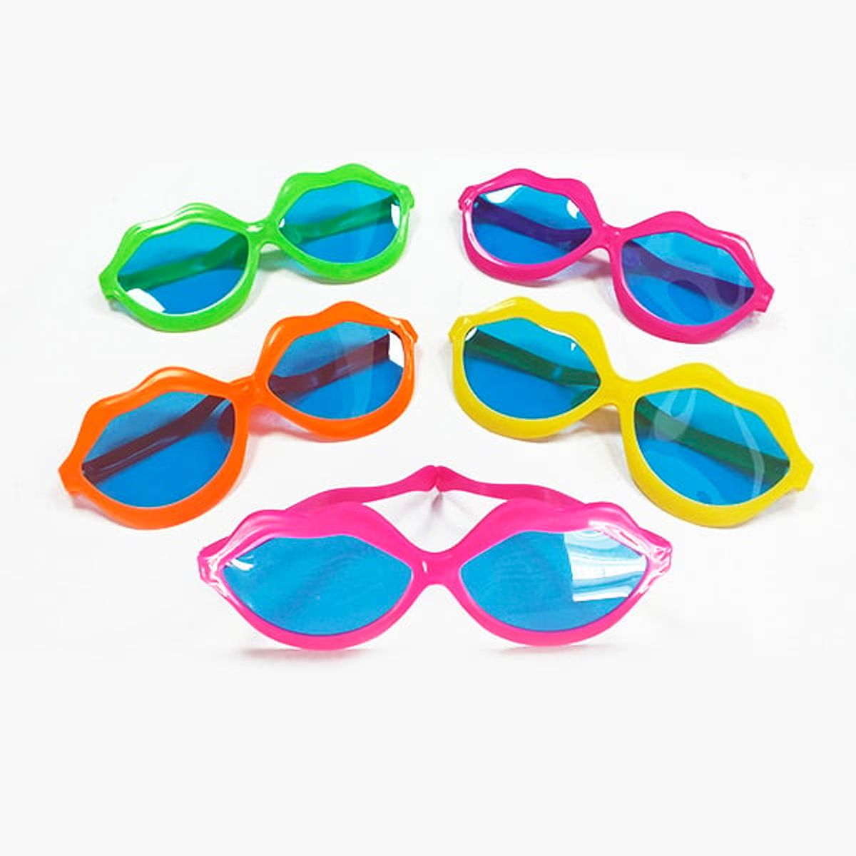 GENERICO - LENTE FLUOR GIGANTE BESOS X5 UNI