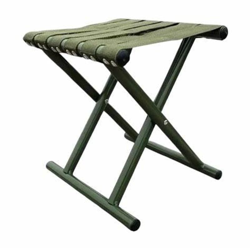 GENERICO - SILLA PORTÁTIL PISO PLEGABLE CAMPING CAZA PLAYA PESCA