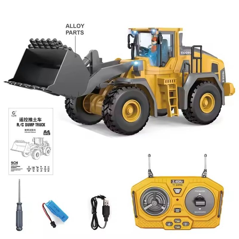 GENERICO - Excavadora Control Remoto 2.4 Ghz