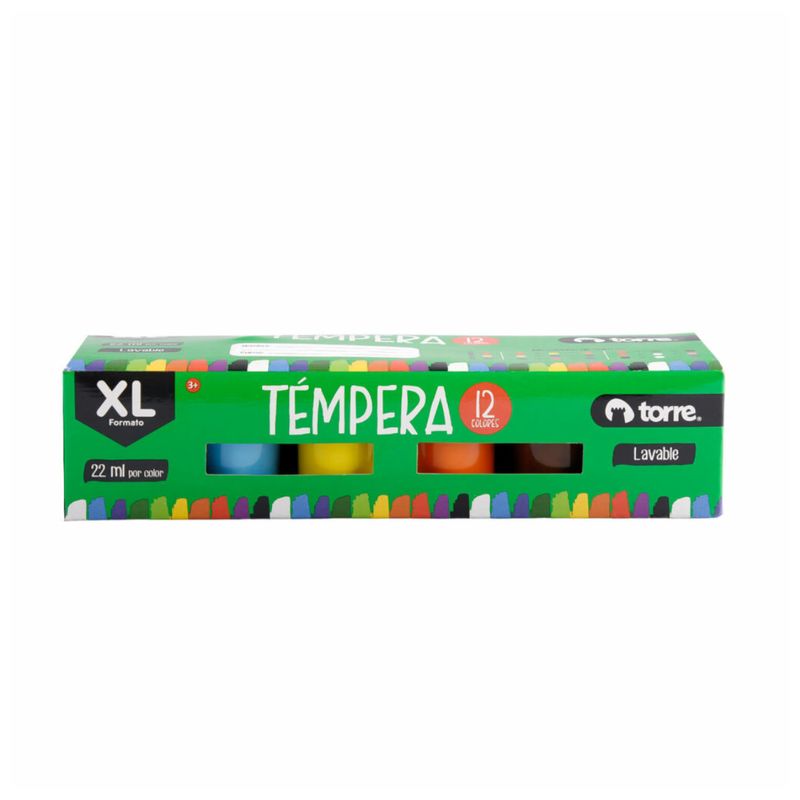 TORRE - Tempera XL Torre 12 Colores