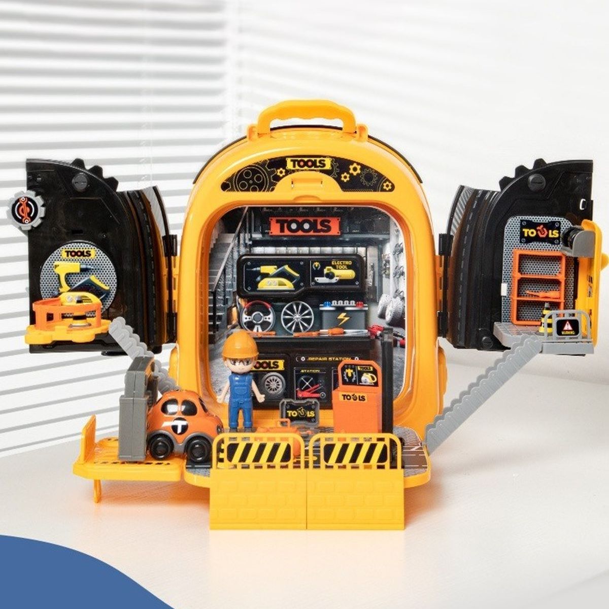 TATEE - 3-in-1 toy juguetes Mochila para herramientas de ingeniería