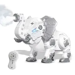 TATEE - Juguetes elefante de control remoto multifuncional Con spray