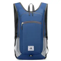 DANWEILE - Mochila plegable portátil para hombres y mujeres - Azul