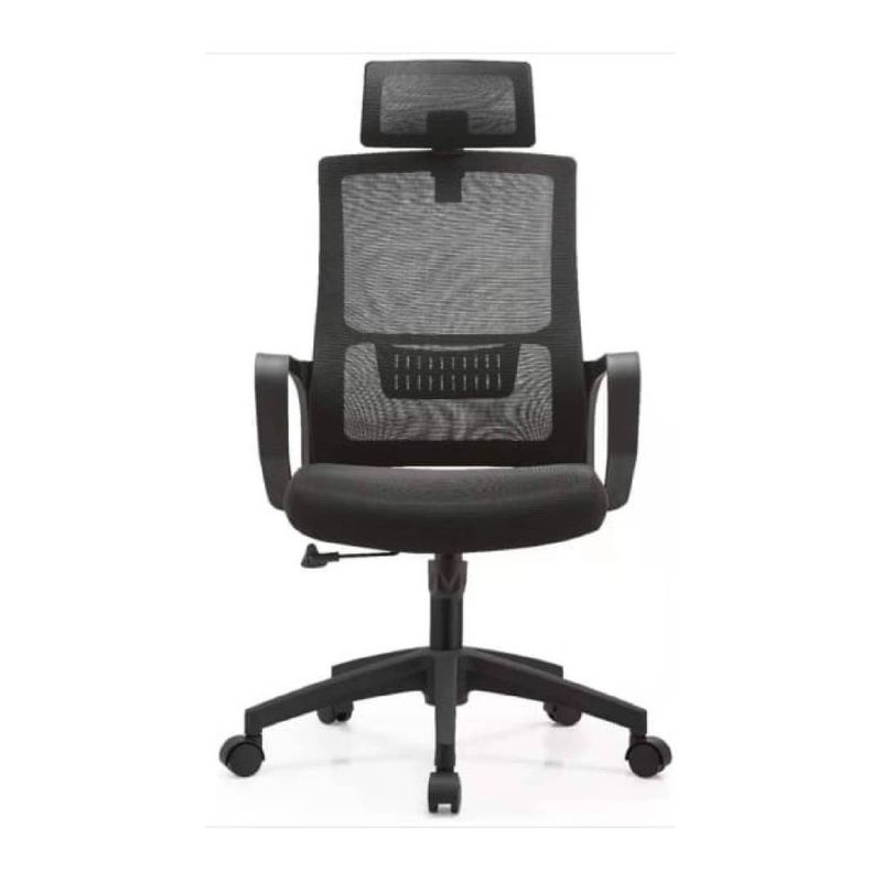 GENERICO - SILLA DE ESCRITORIO ERGONÓMICA COLOR NEGRO