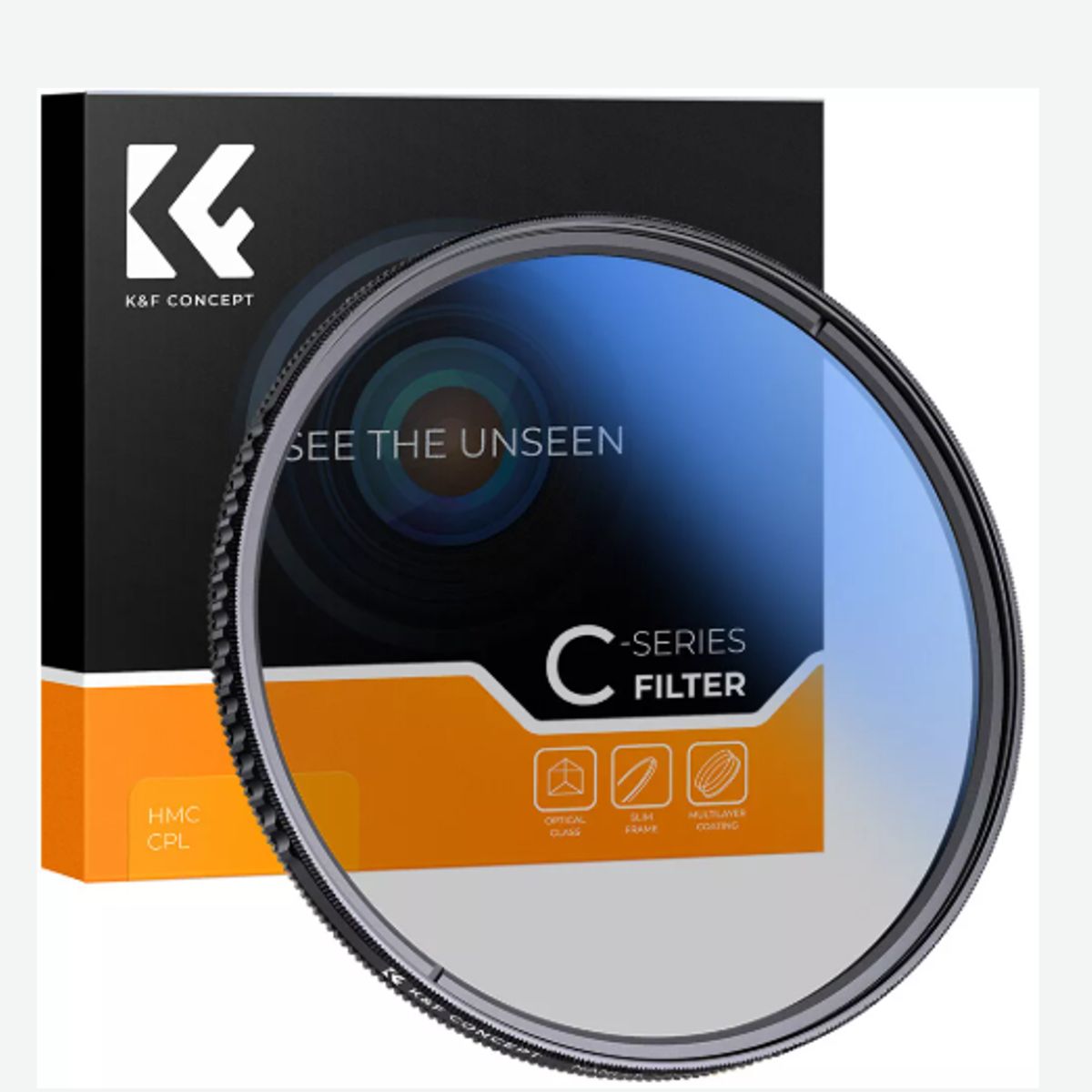 CONCEPT - FILTRO CPL K&F CONCEPT SERIE C 77MM