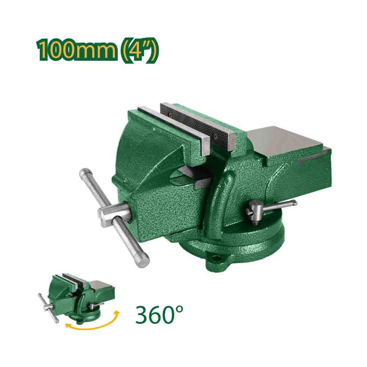 JADEVER - Tornillo de Banco Mecánico 4 Pulgadas JADEVER