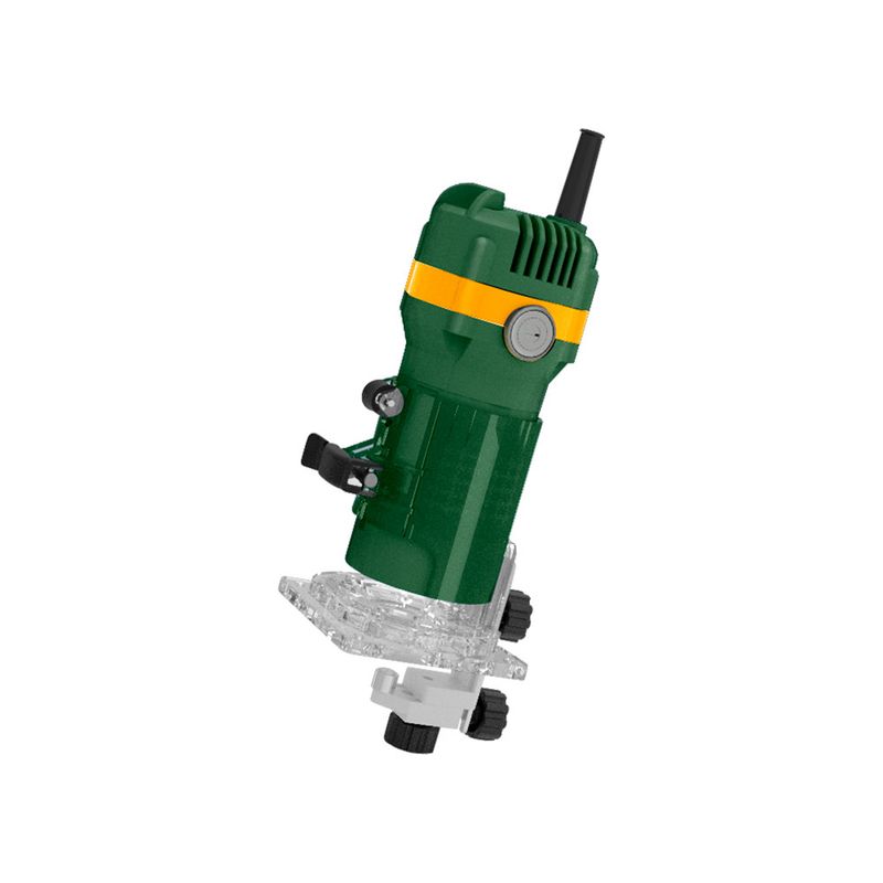 JADEVER - Fresadora de Palma 500w 6mm 1/4 + 3 Accesorios JADEVER