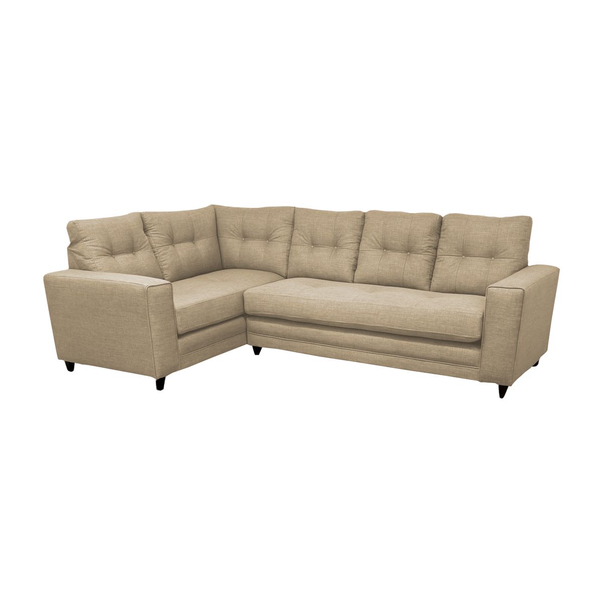 SOFAS HOME - SECCIONAL ALPES IZQUERDO CHENILLE BEIGE