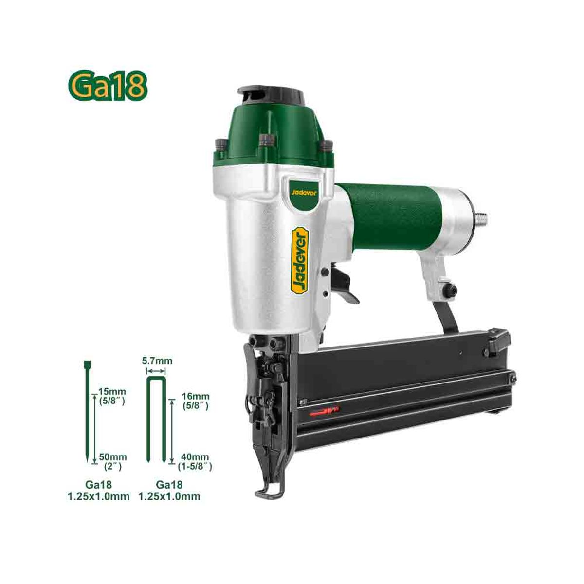 JADEVER - Clavadora Corchetera Neumática 60-100Psi JADEVER