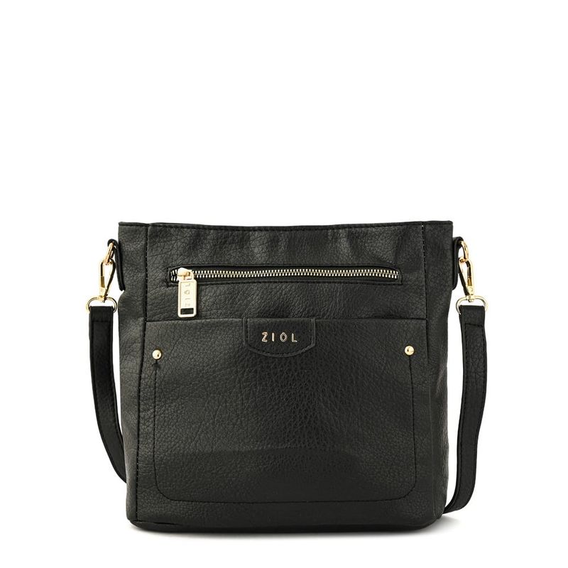 ZIOL - Cartera bandolera mediana lolita negro
