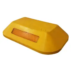 LORENZINI - Tachón Bidereccional Rectángular Sin Fierro - Amarillo