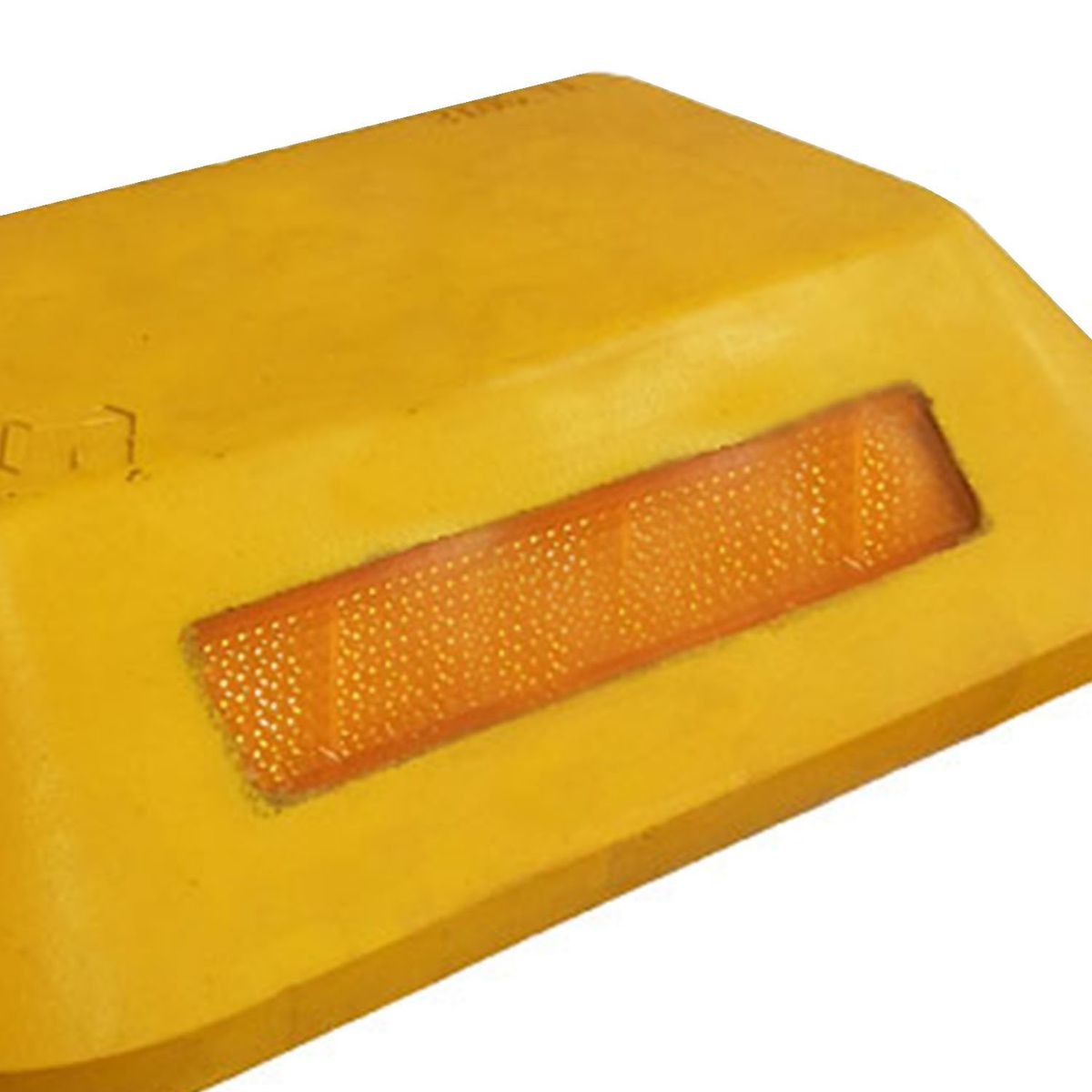 LORENZINI - Tachón Bidereccional Rectángular Sin Fierro - Amarillo