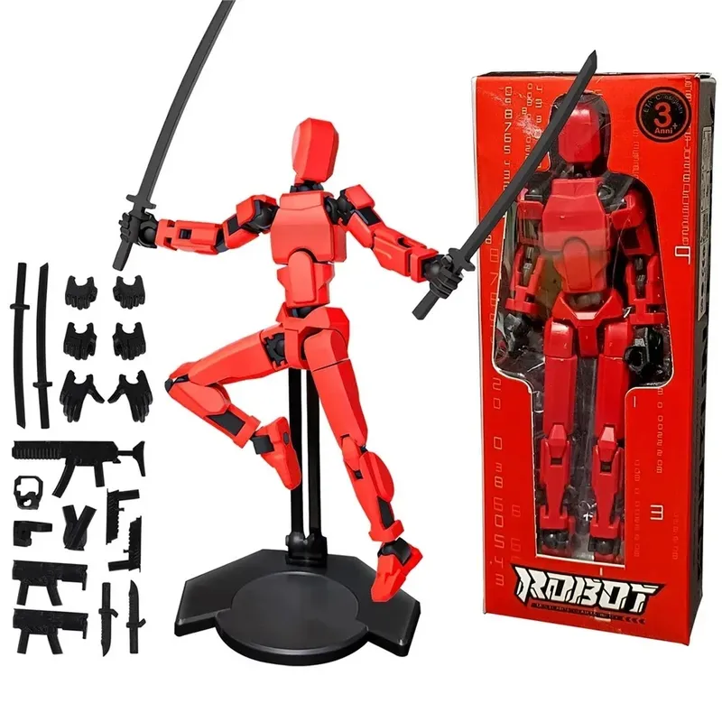 GENERICO - Figura Misión 13 Dummy 13 Rojo
