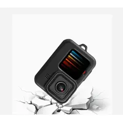 GENERICO - FUNDA SILICONA + TAPA PARA GOPRO 9 10 11 & 12