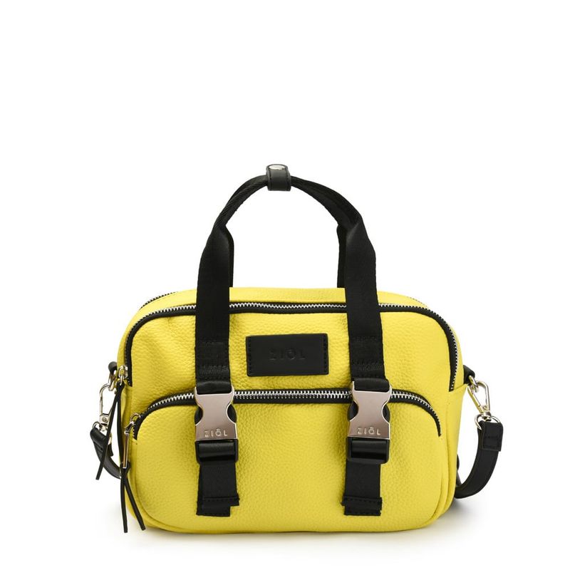 ZIOL - Cartera bandolera mediana dorina amarillo