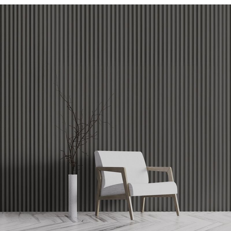 BYB - WALL PANEL PVC 10 PZS 3D 16x250 cm Grafito