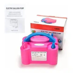 GENERICO - Bomba Electrica Doble Infla Globos Compresor Para Cumpleaños