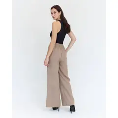 GUINDA - Pantalón liso Guada