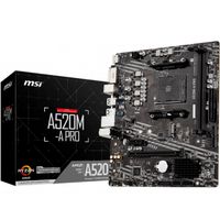 M/B sAM4 (AMD) - A520M-A PRO - 2x DDR4 - Micro ATX