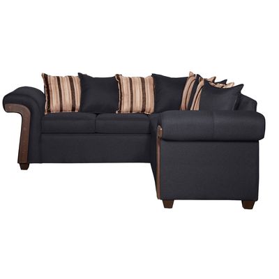 Imagen 2 del producto SECCIONAL 5 CUERPOS NÁPOLES NEGRO