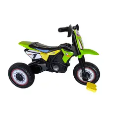 GENERICO - Triciclo Infantil Tipo Moto 3 Ruedas Verde