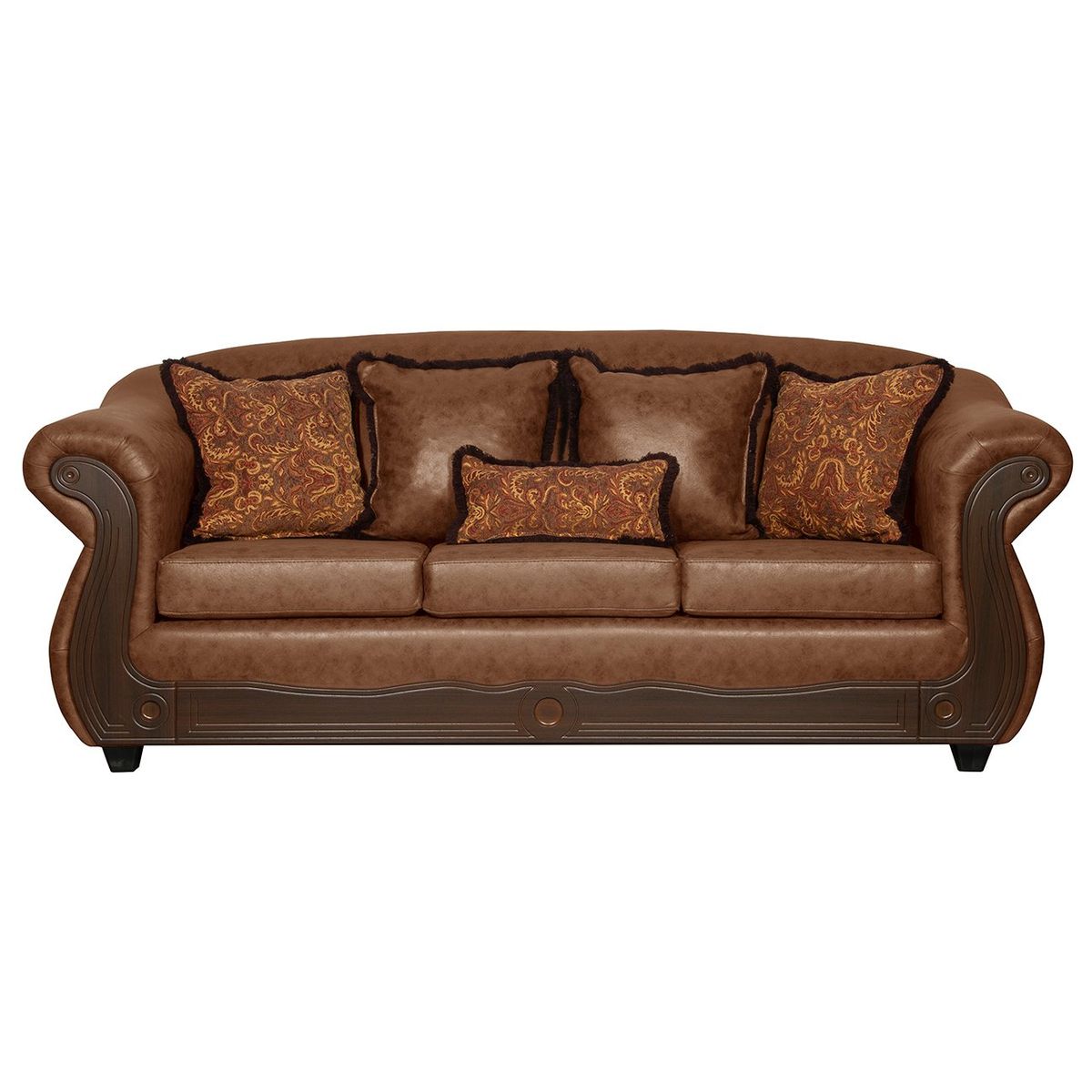 BLACK FACTORY - Juego de Living 3 2 1 1 Estambul Terracota.