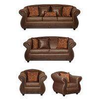 Juego de Living 3 2 1 1 Estambul Café.