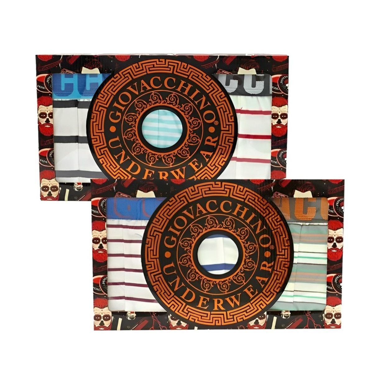 GIOVACCHINO - Pack de 6 Boxer Medio Algodón Hombre