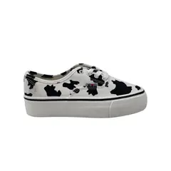 PAND G - Zapatilla Blanca Print Mujer