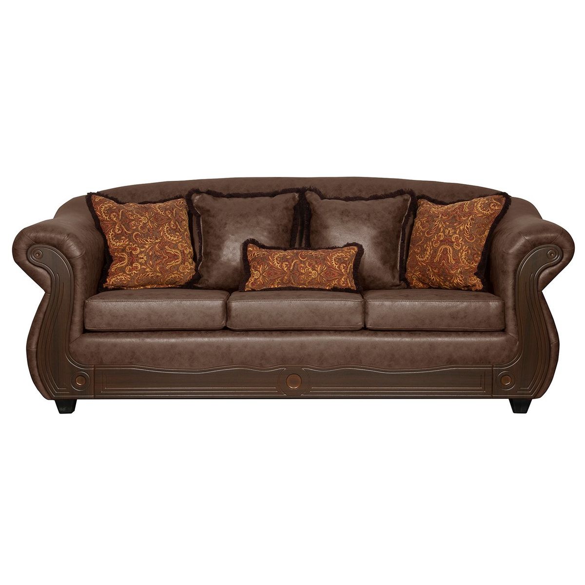 BLACK FACTORY - Juego de Living 3 2 1 1 Estambul Chocolate.