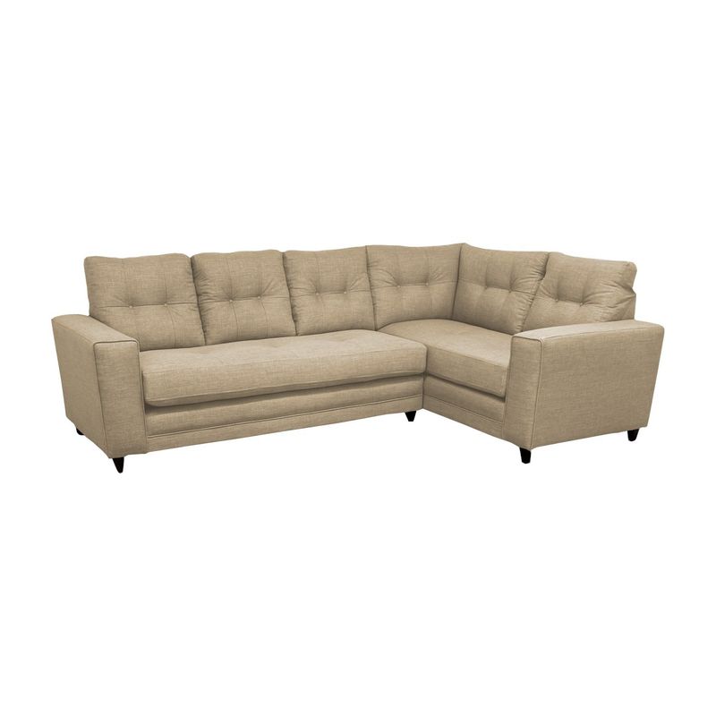 SOFAS HOME - SECCIONAL ALPES DERECHO CHENILLE BEIGE