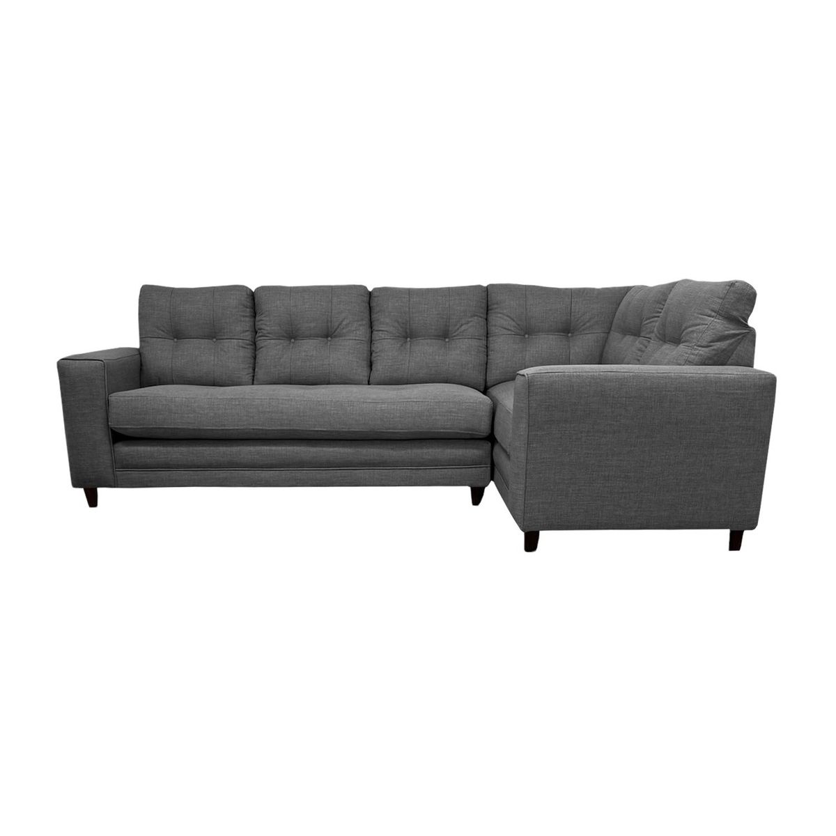 SOFAS HOME - SECCIONAL ALPES DERECHO CHENILLE GRIS MEDIO