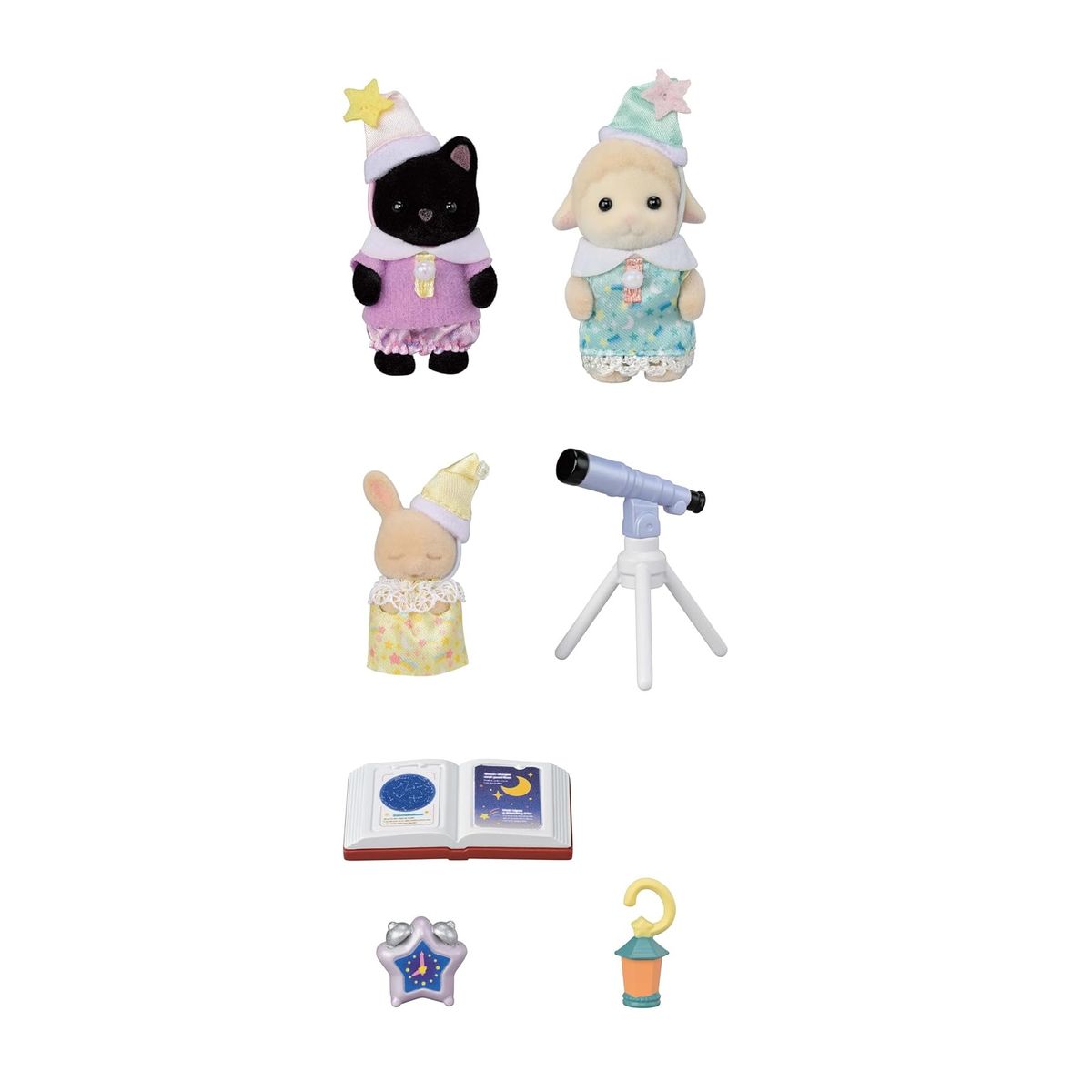 SYLVANIAN FAMILIES - Nursery Friends Sleepover Party Trio 5750 Sylvanian Families