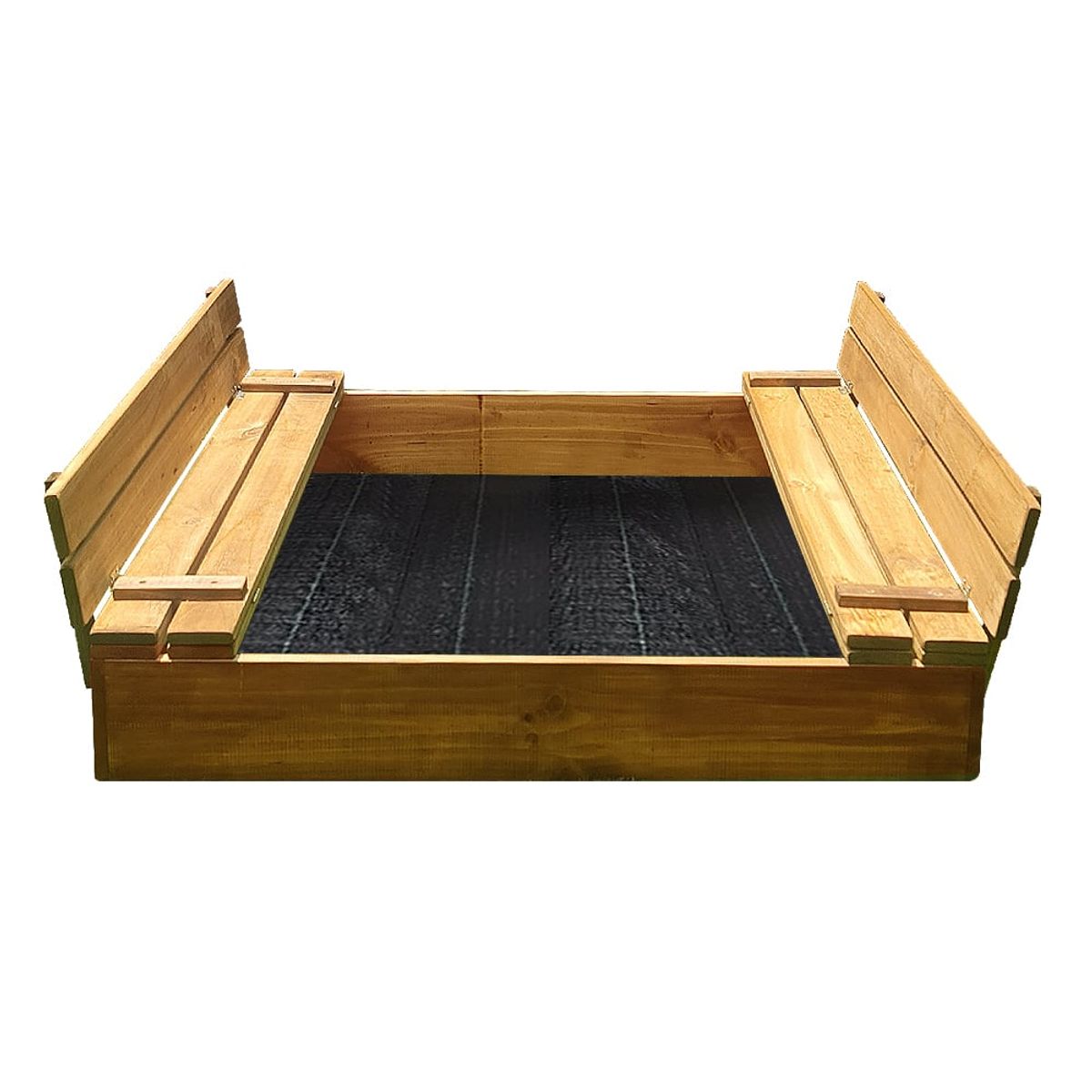 Arenero de Madera para Niños 120x120x20 cm, marca ARTE CHICO - Foto 2