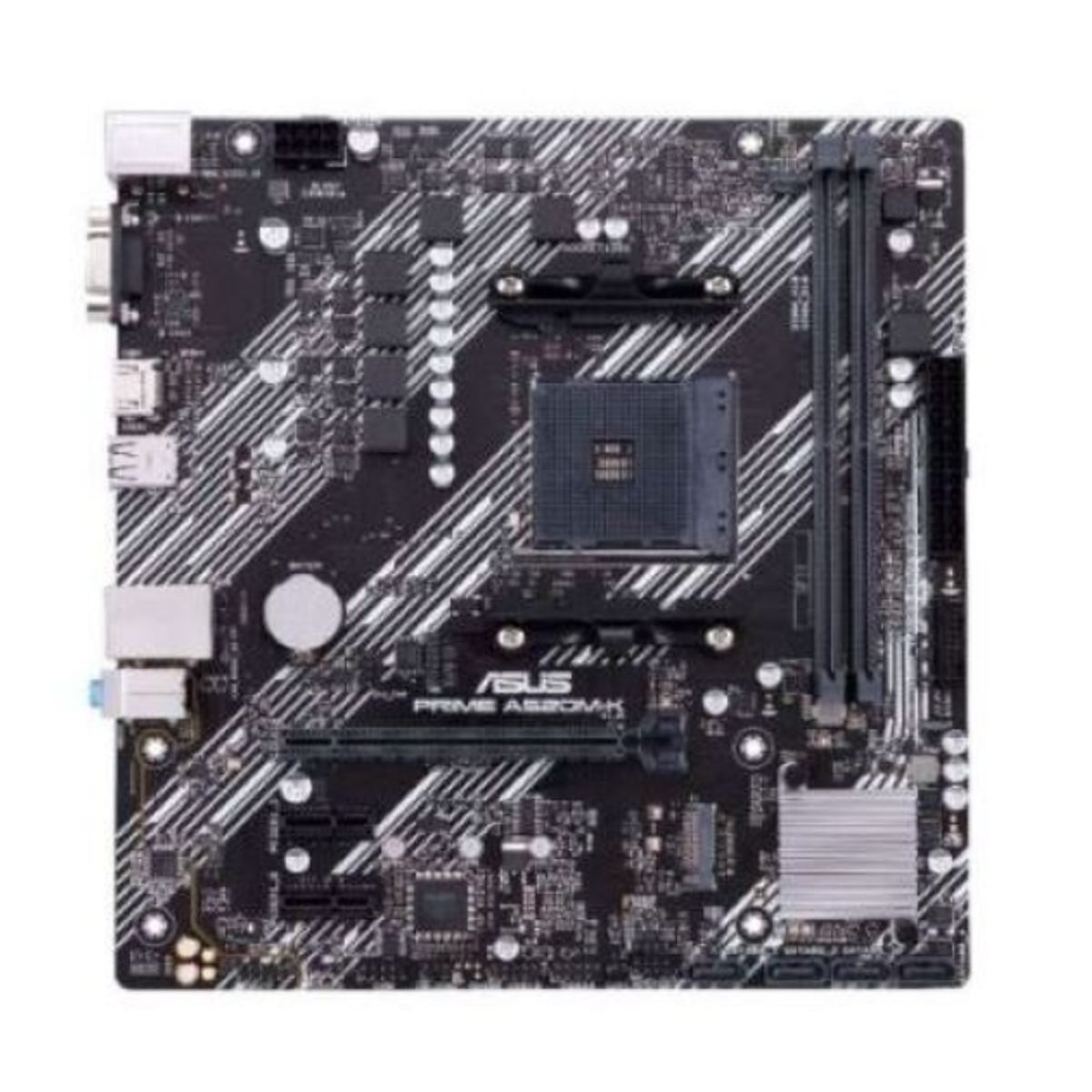 ASUS - M/B sAM4 (AMD) - ASUS PRIME A520M-K -  2x DDR4 - Micro ATX