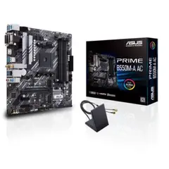 ASUS - MB sAM4 AMD - PRIME B550M-A AC - 4x DDR4 - Wi-Fi - Micro ATX