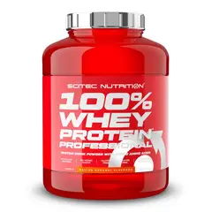 SCITEC NUTRITION - 100% Whey Protein Profesional 5 Libras 78 Servicios.