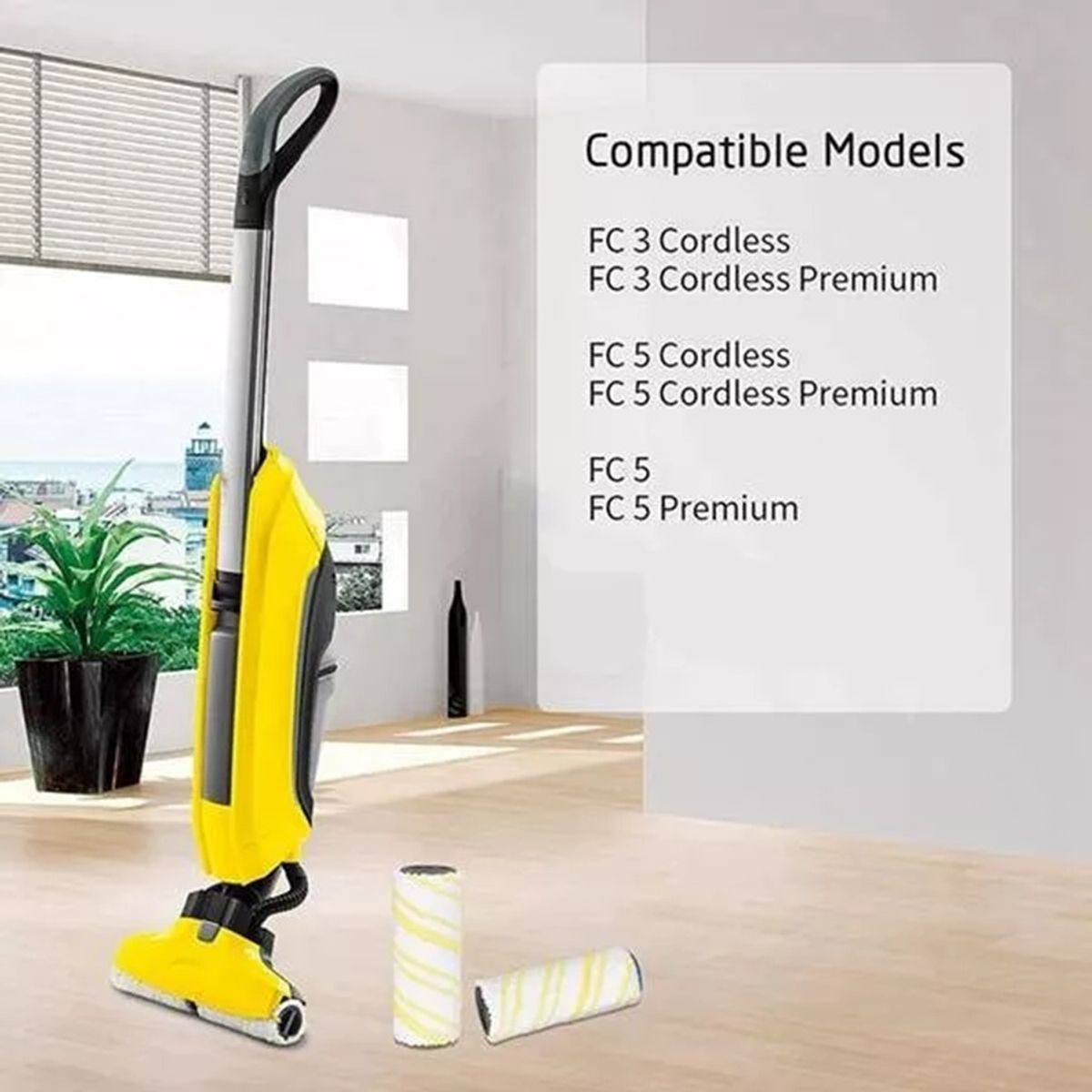GENERICO - Rodillo Lavable Para Karcher  Fc3 O 5