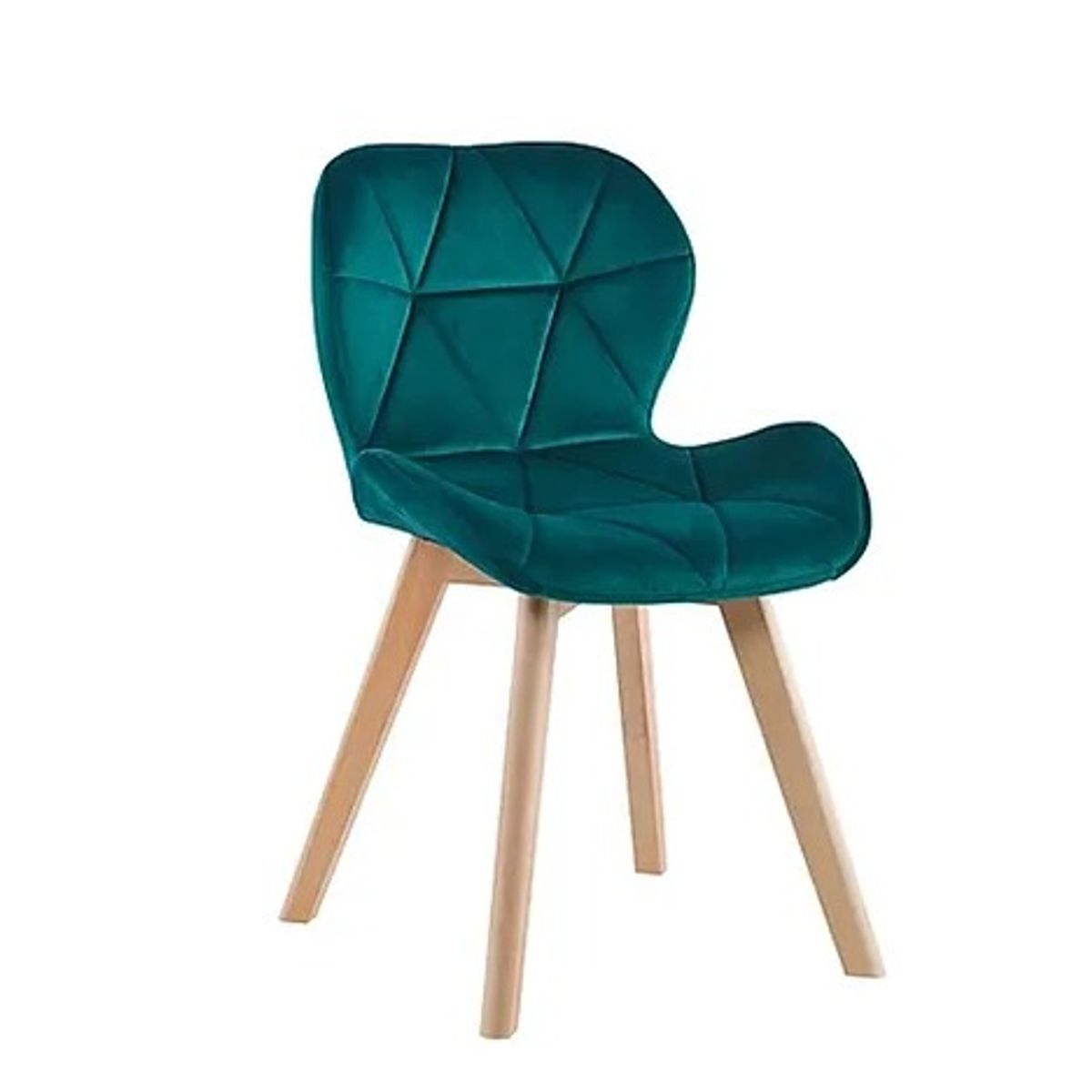 GENERICO - Pack de 2 Silla Velvet  - Verde