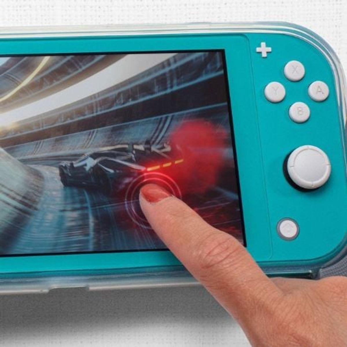 GEAR - Funda PH Flex Gear4 para Nintendo Switch Lite Transparente