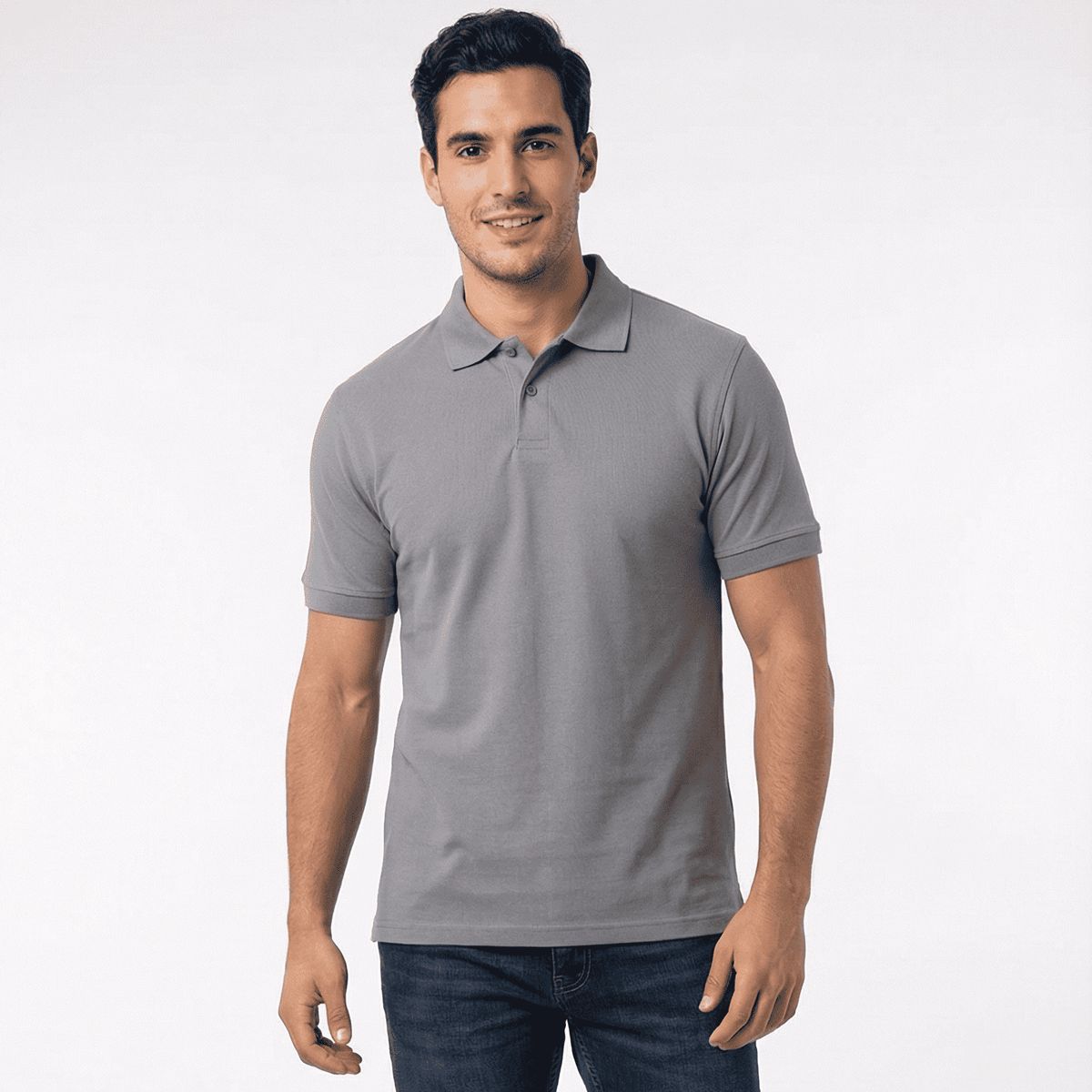 T-WORLD - Polera Piqué Hombre Premium Manga Corta DryFresh®