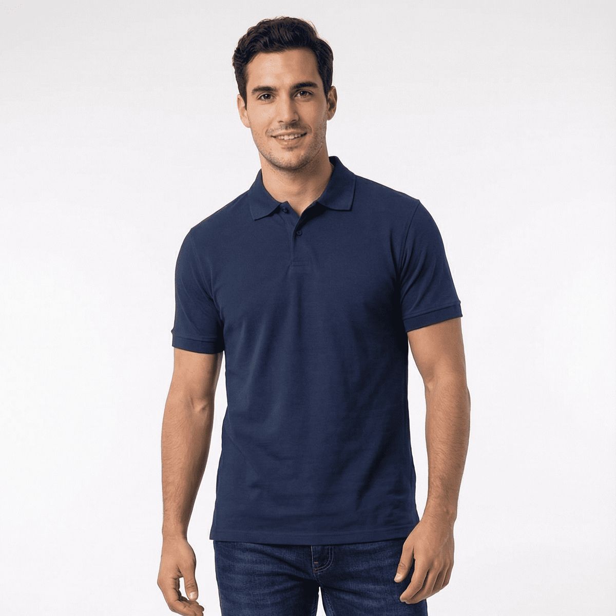 T-WORLD - Polera Piqué Hombre Premium Manga Corta DryFresh®