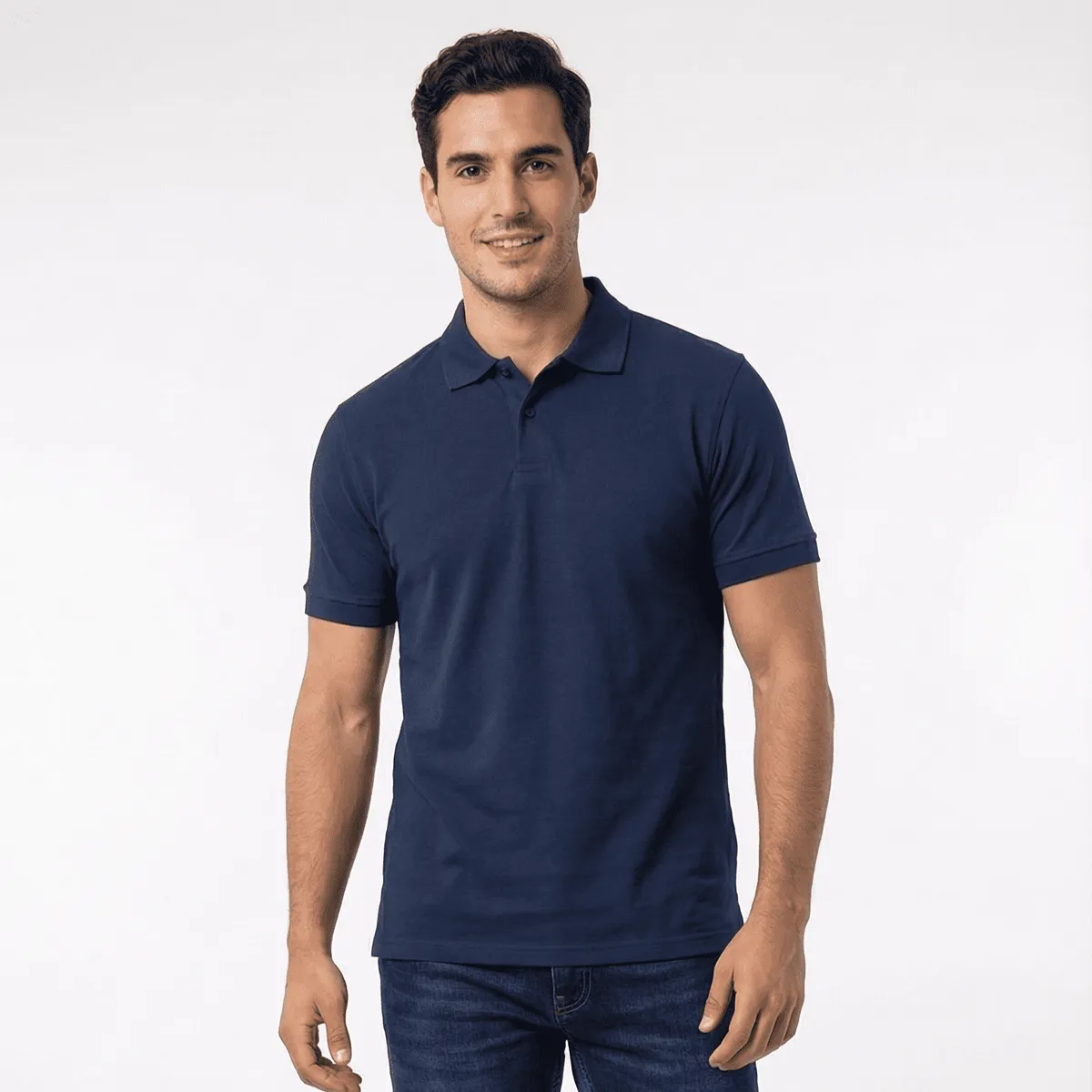 T-WORLD - Polera Piqué Hombre Premium Manga Corta DryFresh®