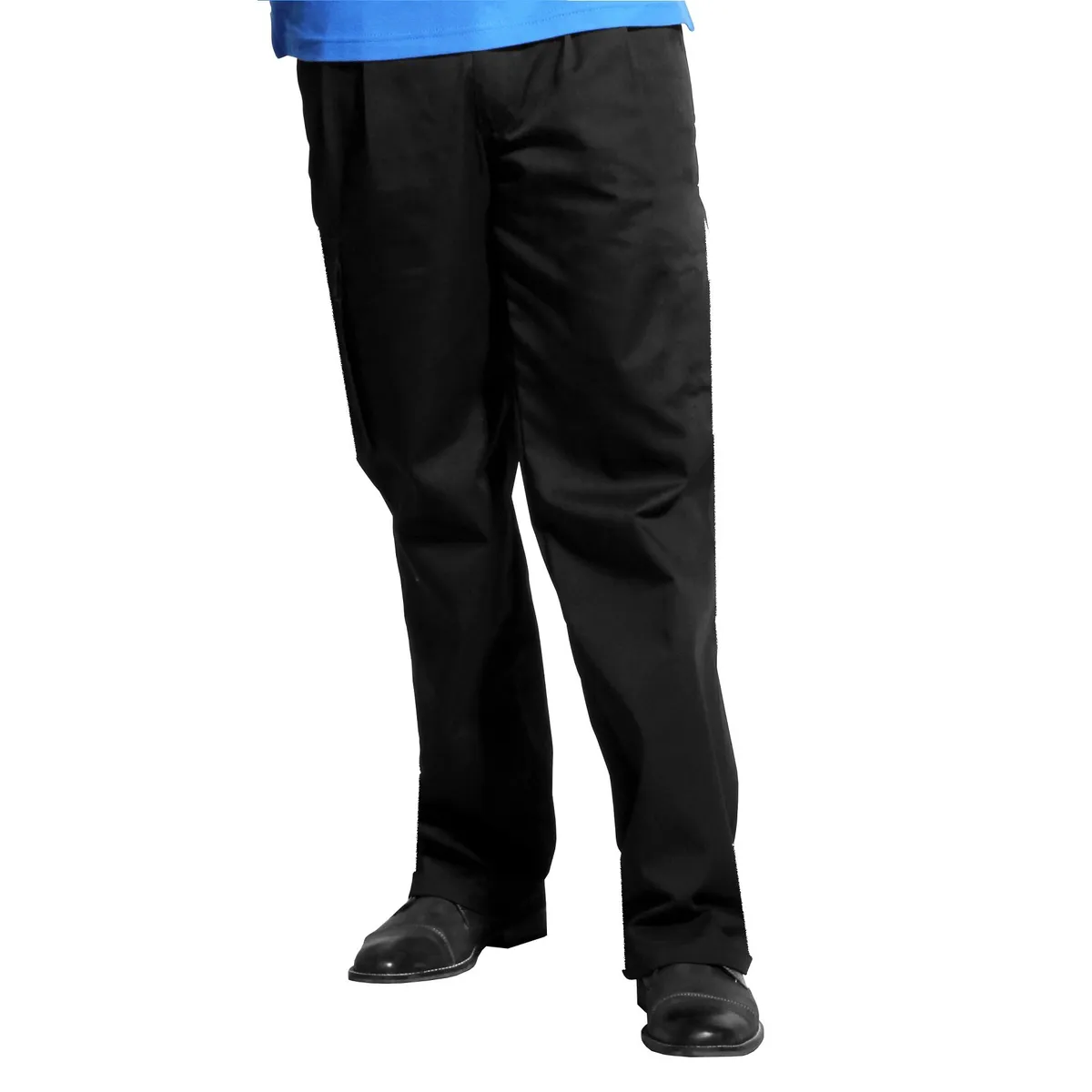 90 GRADOS - Pantalón Gabardina pinzado Negro