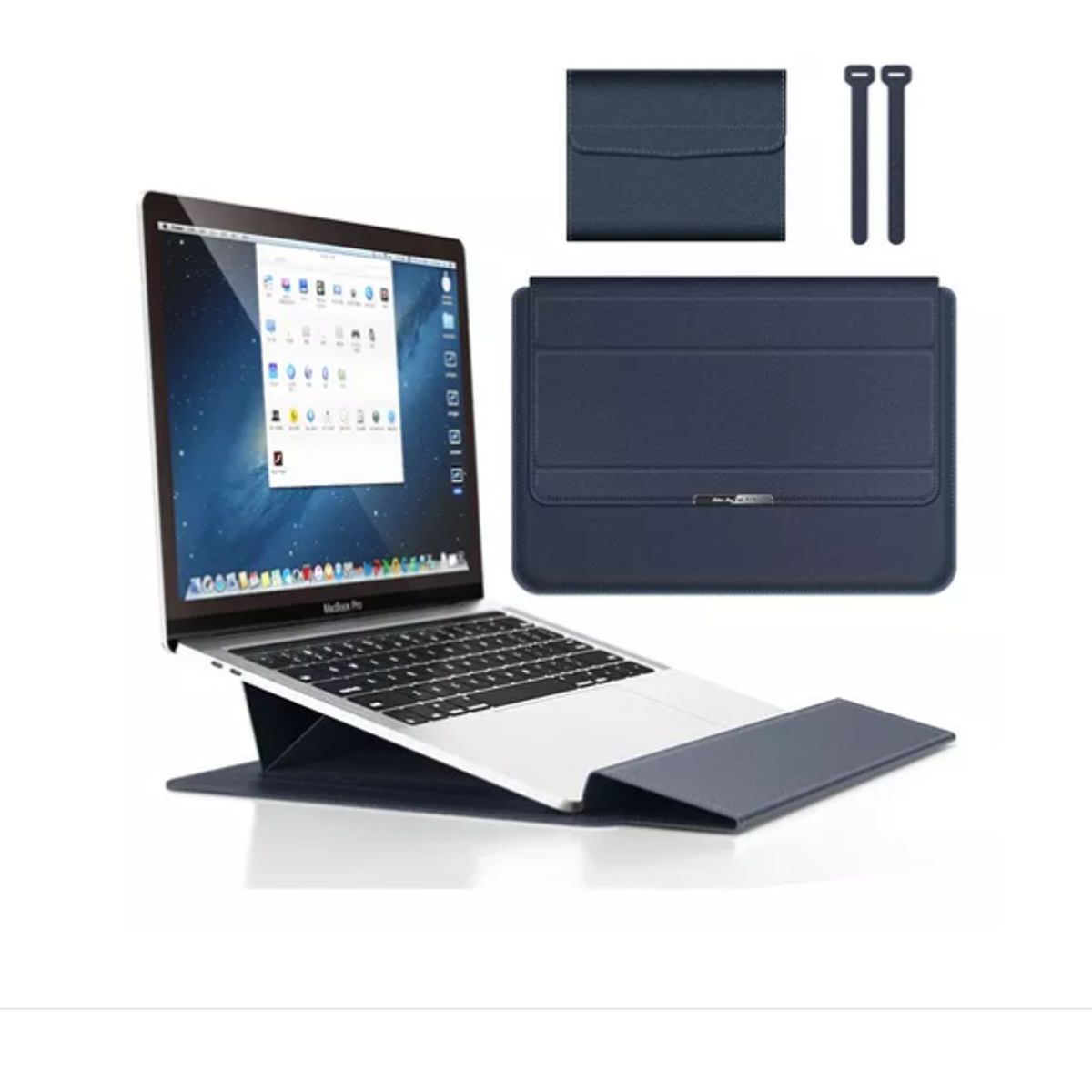 GENERICO - Funda Para Notebooks Con Plataforma 13 Y 14 Pulgadas