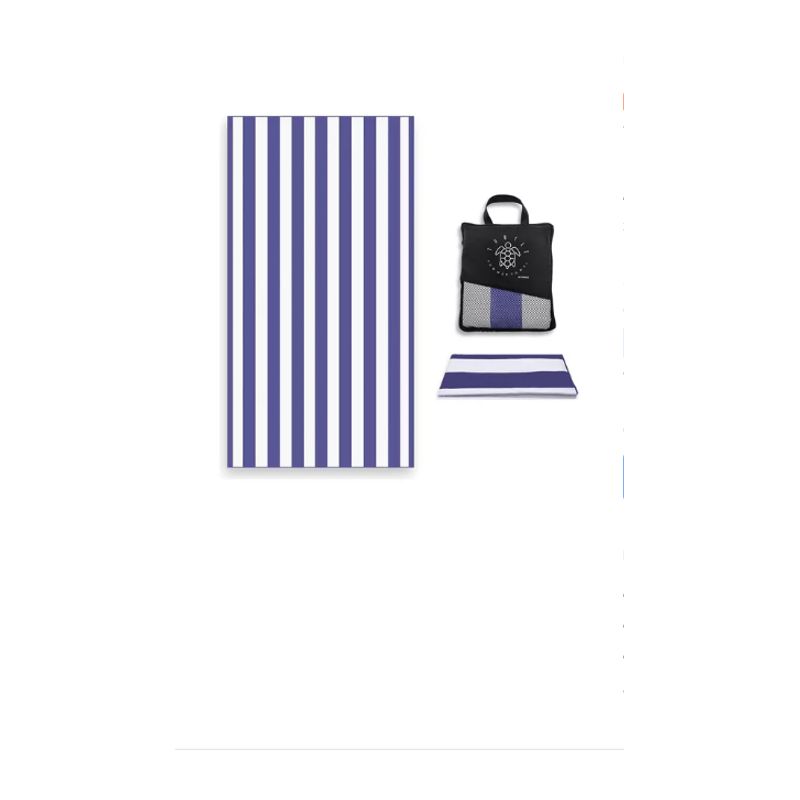 GENERICO - Toalla De Microfibra XL Secado Rapido Playa Viaje + Estuche Color Sand