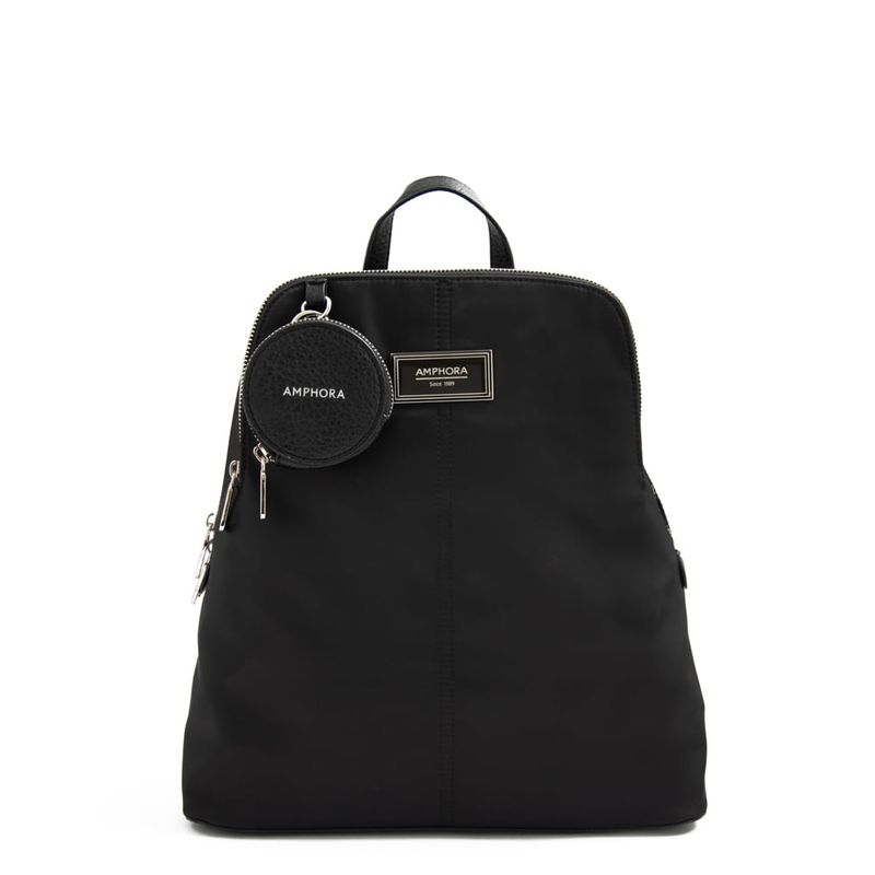 AMPHORA - Mochila mediana girard Negro especial